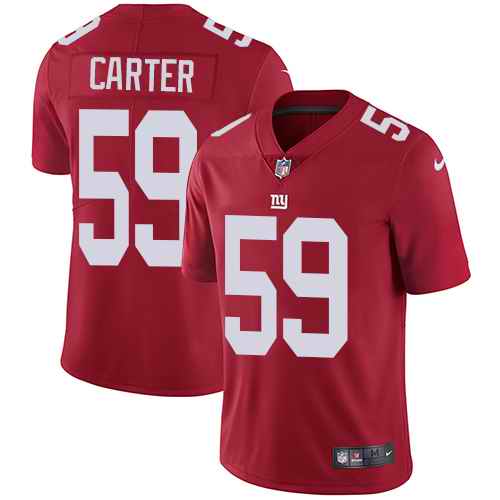 Nike Men & Women & Youth Giants 59 Lorenzo Carter Red Alternate NFL Vapor Untouchable Limited Jersey,We sell and wholesale Nike Men & Women & Youth Giants 59 Lorenzo Carter Red Alternate NFL Vapor Untouchable Limited Jersey on line form chian!